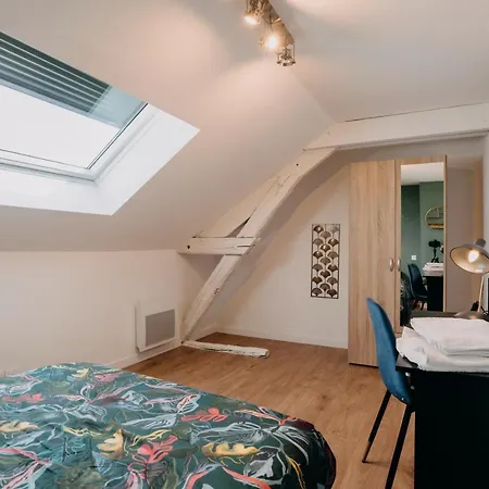 Coeur De #h1 - Privee Dans Partage - Wifi & Netflix - Centre & Transports - Machine A Laver 게스트하우스 *