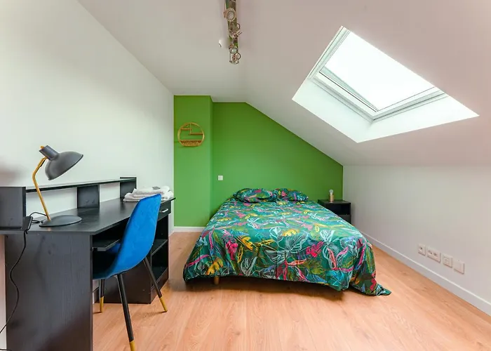 Coeur De #h1 - Privée Dans Partagé - Wifi&netflix - Centre Ville&transports - Machine à Laver Maison d'hôtes