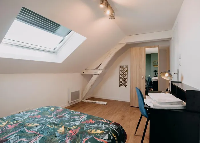 Coeur De #h1 - Privée Dans Partagé - Wifi&netflix - Centre Ville&transports - Machine à Laver Maison d'hôtes *